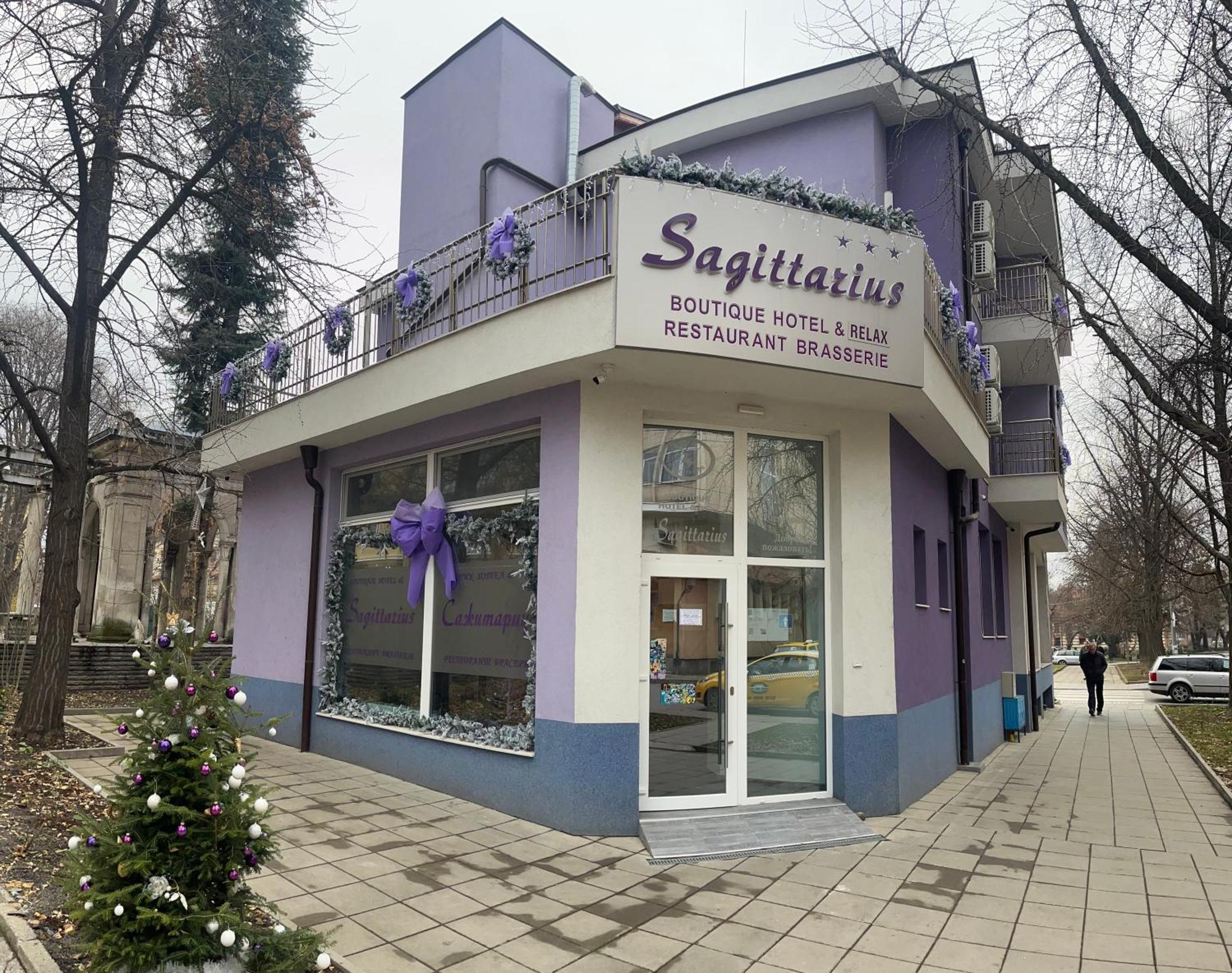 Бутик Хотел Ресторант Брасери И Релакс Зона Сажитариус Kyustendil Exterior foto